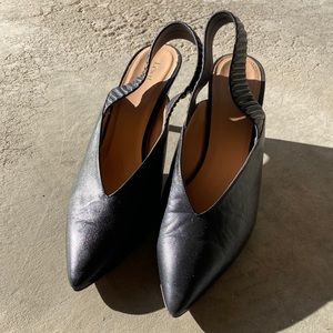 Lewit black mules
